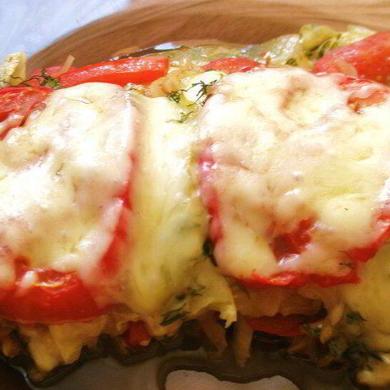 Рецепт лазанья из кабачков и помидоров