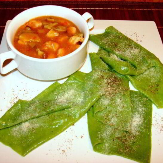 Рецепт лазанья по-венециански