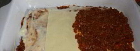 лазанья под соусом бешамель. Шаг 4