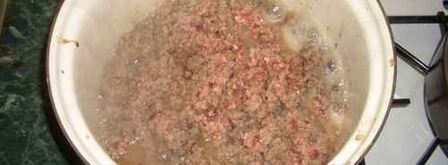 лазанья с фаршем и соусом бешамель. Шаг 17