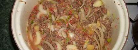 лазанья с фаршем и соусом бешамель. Шаг 24