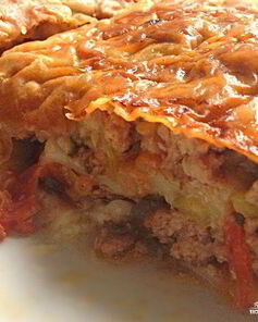 Лазанья с фаршем в мультиварке