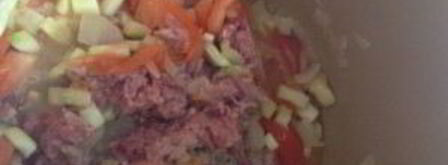 лазанья с фаршем в мультиварке. Шаг 3