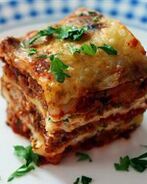 Лазанья с фаршем