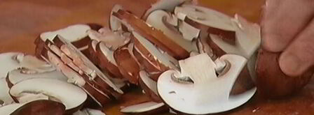 лазанья с грибами, козьим сыром и шпинатом. Шаг 4