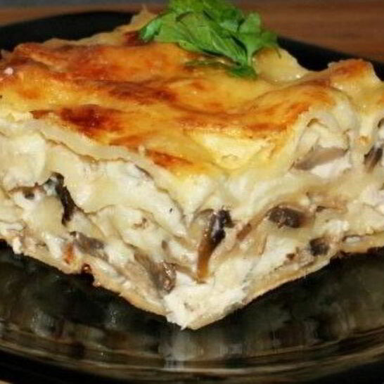 Рецепт лазанья с индюшиным фаршем и соусом бешамель