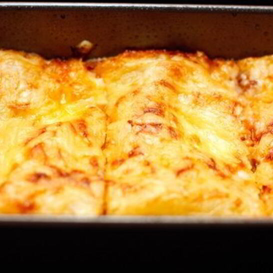 Рецепт лазанья с куриным фаршем