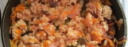 лазанья с куриным фаршем. Шаг 2