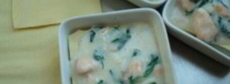 лазанья с лососем и шпинатом. Шаг 8