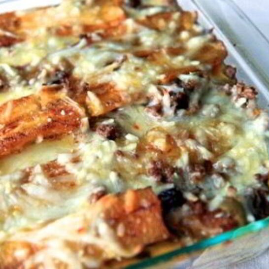 Рецепт лазанья с мясным фаршем