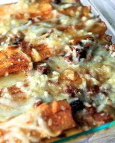 Лазанья с мясным фаршем