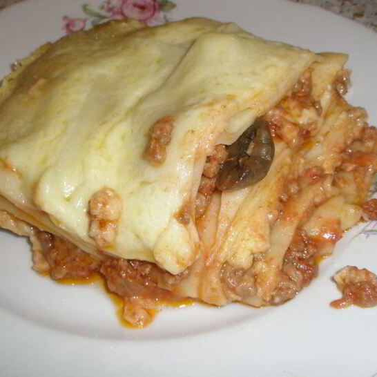 Рецепт лазанья с мясом нежность