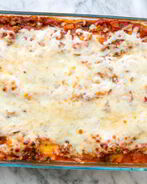 Лазанья с томатным соусом