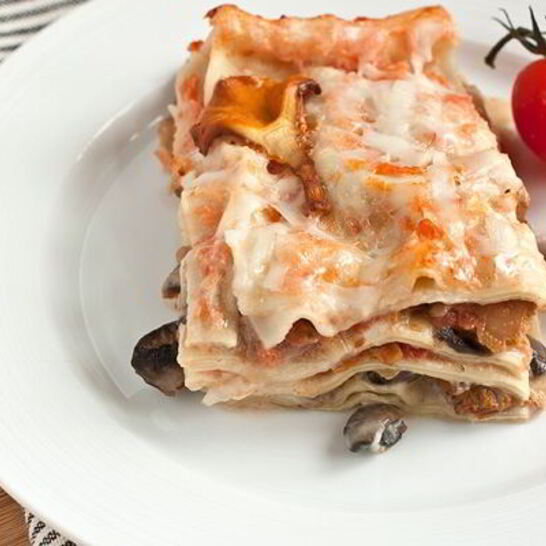 Рецепт лазанья с ветчиной и сыром