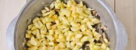 лазанья с ветчиной и сыром. Шаг 3