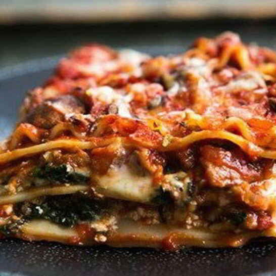 Рецепт вегетарианская лазанья с баклажанами