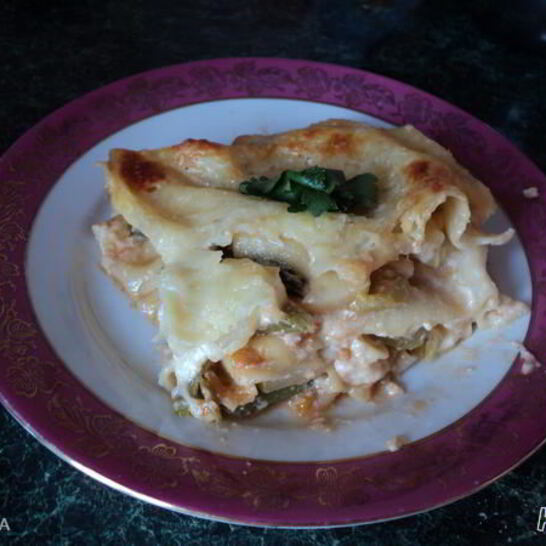 Рецепт вегетарианская лазанья