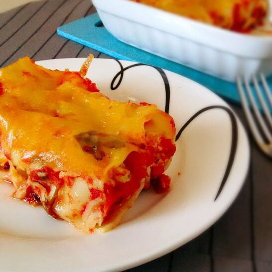 Рецепт каннеллони с курицей