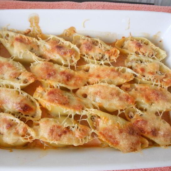 Рецепт макароны большие ракушки с фаршем