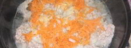 макароны большие ракушки с фаршем. Шаг 3