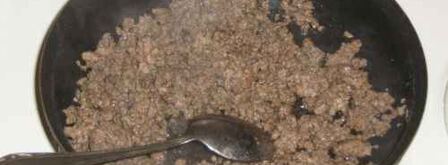 макароны гнезда с мясом и овощами. Шаг 12