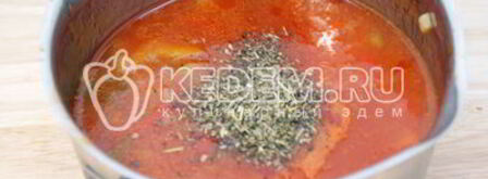 макароны перья с овощной подливой. Шаг 4