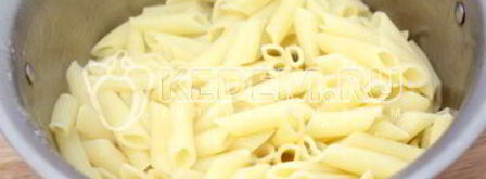 макароны перья с овощной подливой. Шаг 7