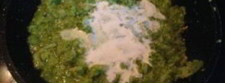 макароны с соусом из брокколи и креветками. Шаг 6