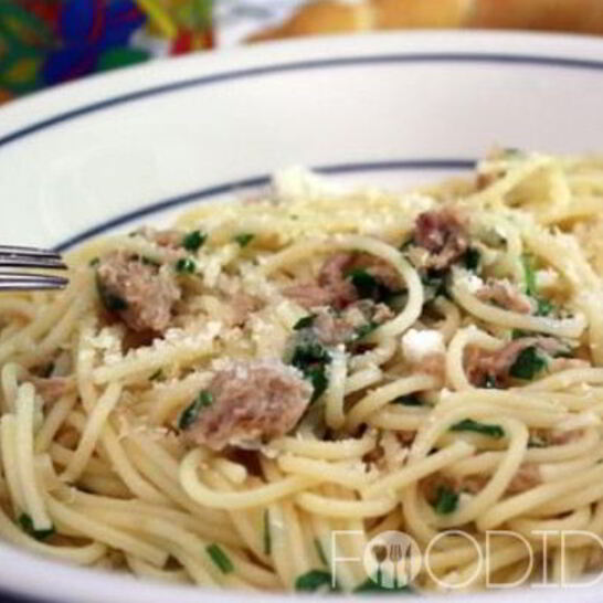 Рецепт макароны с тушенкой