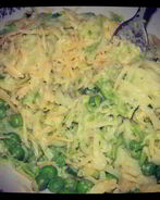 Нежная зеленая паста