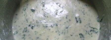 паккери, фаршированные под соусом бешамель со шпинатом. Шаг 5