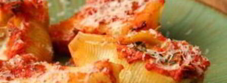 паста, фаршированная колбасой и шпинатом. Шаг 4