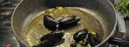 паста фрутти ди маре. Шаг 6