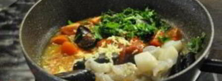 паста фрутти ди маре. Шаг 7