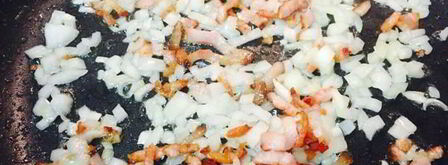 паста карбонара. Шаг 3