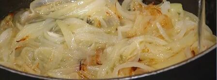 паста по-турецки с фетой и кефиром. Шаг 4