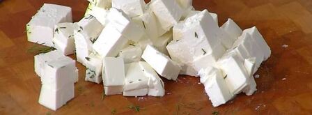 паста по-турецки с фетой и кефиром. Шаг 7