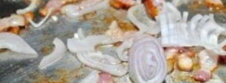 паста с брюссельской капустой и беконом. Шаг 2