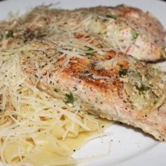 Рецепт паста с горбушей