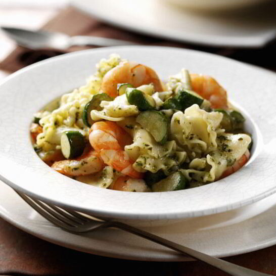 Рецепт паста с кабачками