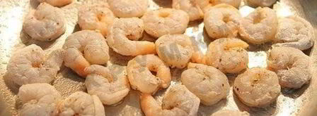 паста с креветками фетучини в сливочном соусе. Шаг 3