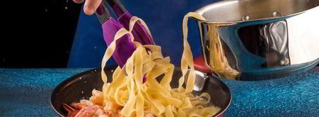 паста с креветками и сливочным соусом. Шаг 8