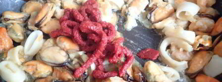 паста с морепродуктами. Шаг 6