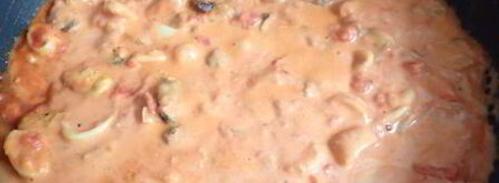 паста с морепродуктами. Шаг 8