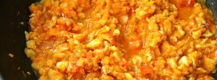 паста с рыбным соусом. Шаг 7