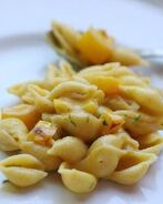 Паста с соусом из тыквы