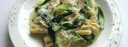 паста с цукини, маринованными в лимонном соке. Шаг 6