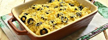 паста в духовке с маслинами. Шаг 2