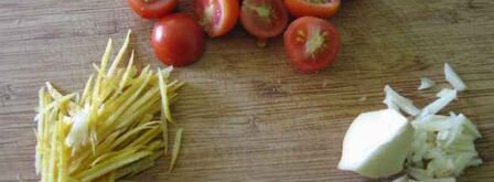 спагетти с дарами моря. Шаг 18