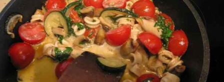 спагетти с кальмарами. Шаг 20